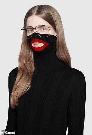 black faced gucci|balaclava knit top Gucci.